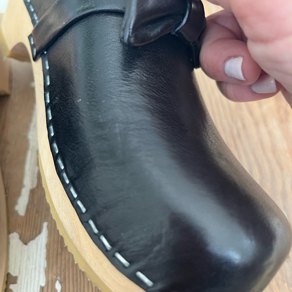 Free People Swedish Hasbeens NWT Bow Husband slip In Clog size 7.5 to 8 LOVE❤️ - Picture 16 of 16
